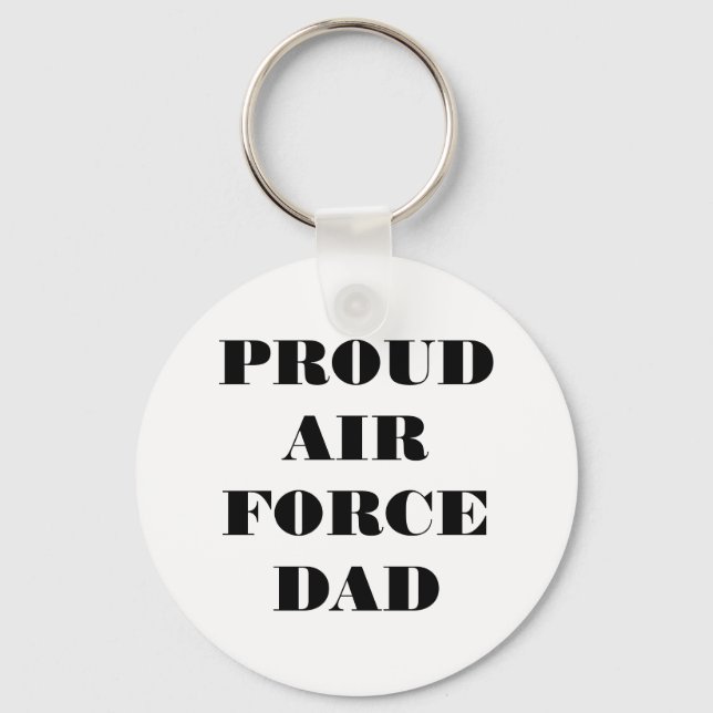 Nyckelring Proud Luft Force Pappa (Framsida)