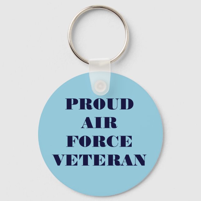 Nyckelring Proud Luft Force Veteran (Framsida)