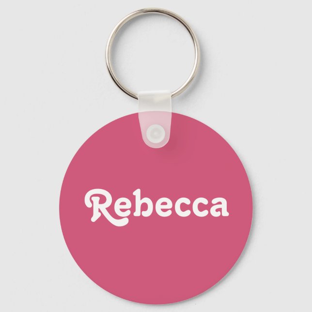 Nyckelring Rebecca (Framsida)