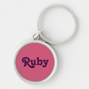 Nyckelring Ruby