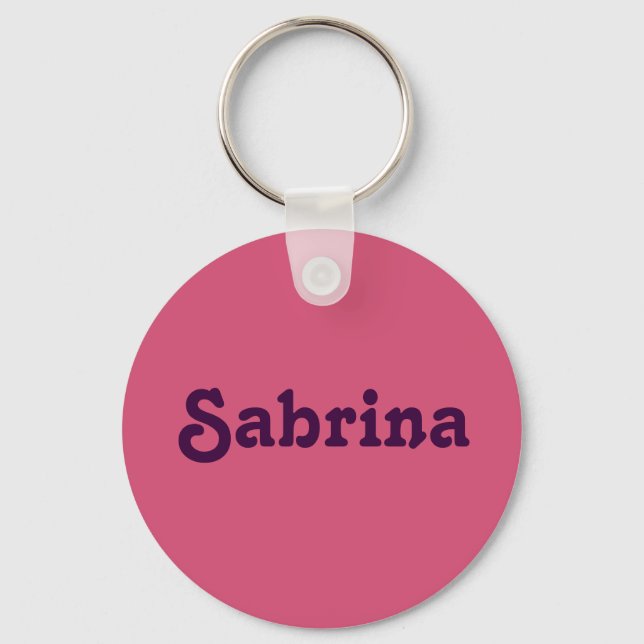 Nyckelring Sabrina (Framsida)