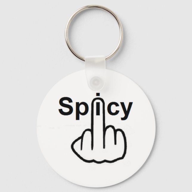 Nyckelring Spicy Flip (Framsida)