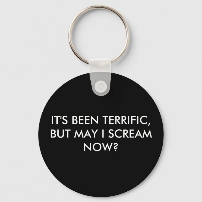 Nyckelring - Stressa lättnad (Framsida)