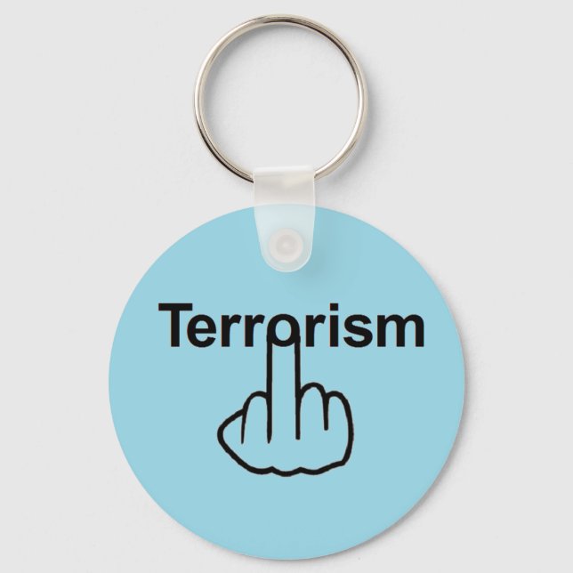 Nyckelring Terrorism Flip (Framsida)