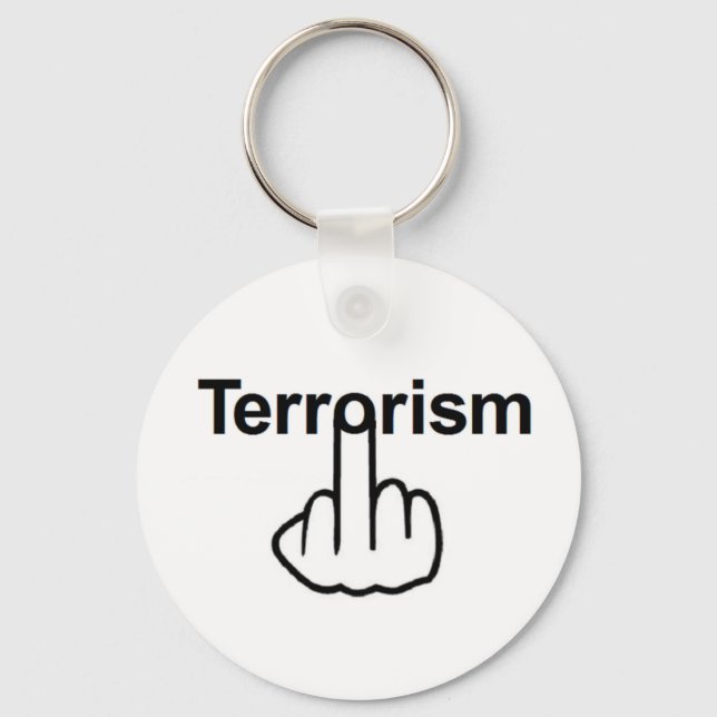 Nyckelring Terrorism Flip (Framsida)