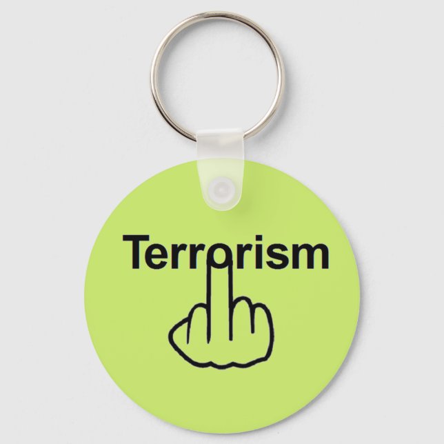 Nyckelring Terrorism Flip (Framsida)
