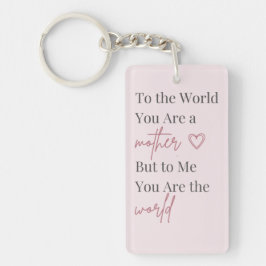 Nyckelring till Mors dag