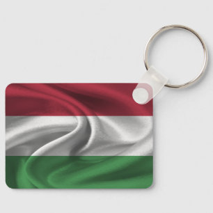 Nyckelring Ungern Flagga
