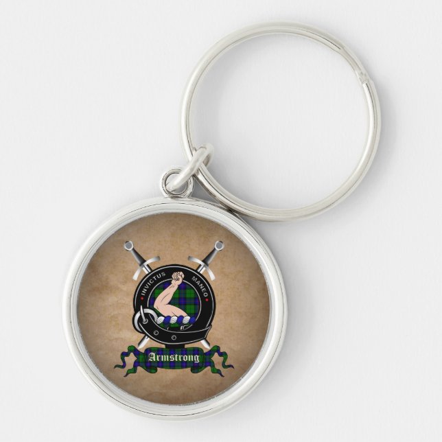 Nyckelringar för Armstrong Klan Badge (Framsidan)