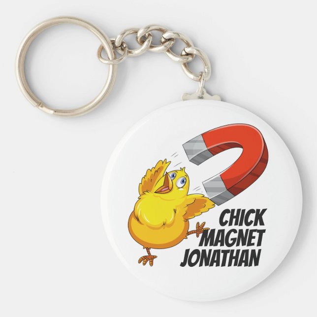 Nyckelringar för Chick av eget namn (Framsidan)