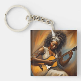Nyckelringen African American Woman