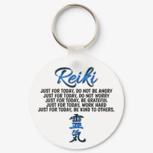 Nyckelringen Blue Reiki Principles