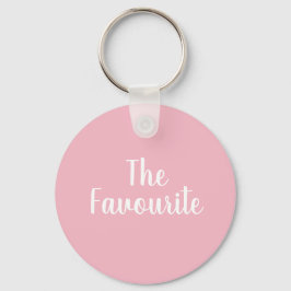 nyckelringen "Favoriter" rosa Nyckelring