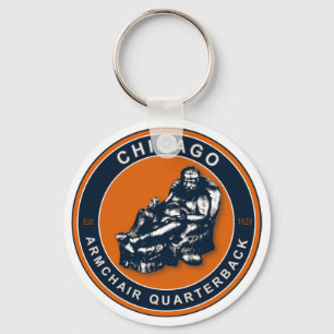 Nyckelringen för artillestånd QB Chicago Football Nyckelring