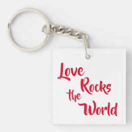 nyckelringen Kärlek Sten i världen