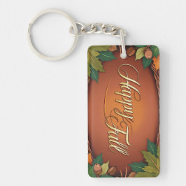 Nyckelringen lycklig höst om hösten