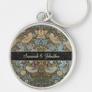 Nyckelringen Meadow Lark Enchanted Forest Sweet He Rund Silverfärgad Nyckelring