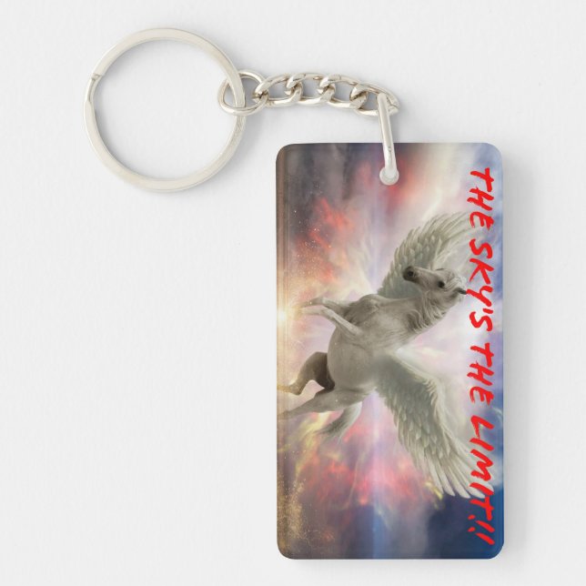 Nyckelringen Pegasus Keychain (Framsidan)