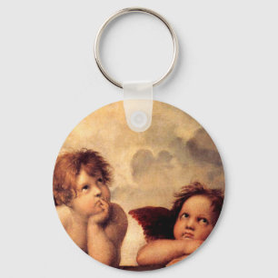 Nyckelringen Raphael Cherubs Sistine Madonna Nyckelring