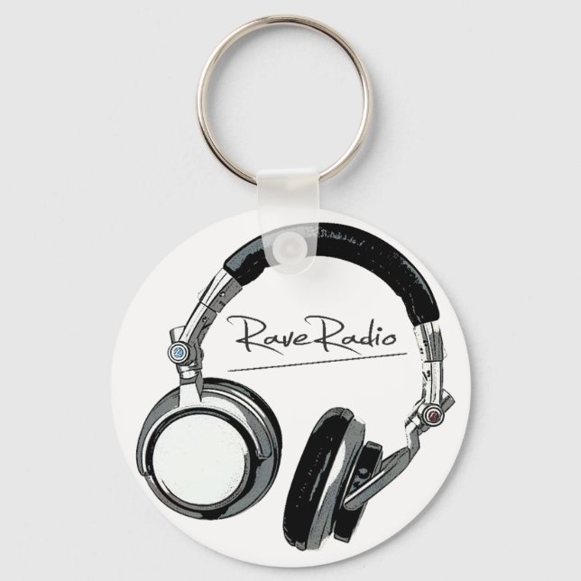 Nyckelringen Rave Radio Nyckelring (Framsida)
