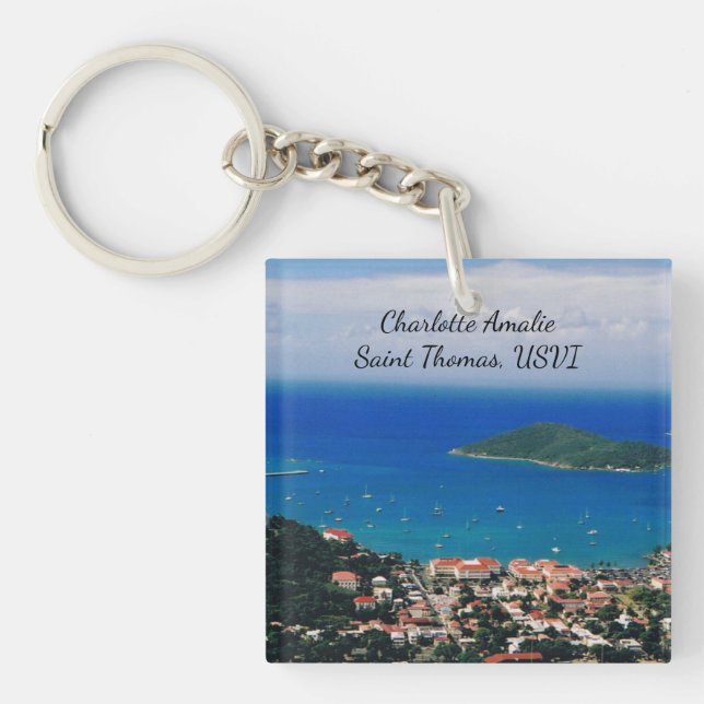 Nyckelringen Saint Thomas (Framsidan)