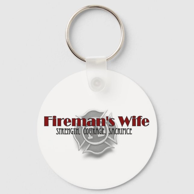 nyckelringen "Styrka, mod, Sacrifice" Nyckelring (Framsida)