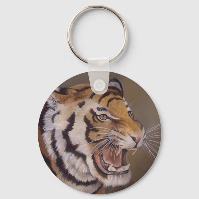 Nyckelringen Tiger Nyckelring (Framsida)
