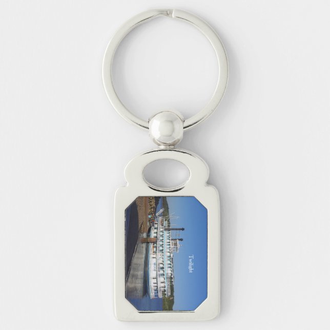 Nyckelringen Twilight metall Rektangulärt Silverfärgad Nyckelring (Framsidan)