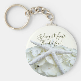 Nyckelringen Vita Beach Wedding Starfish Favors Nyckelring