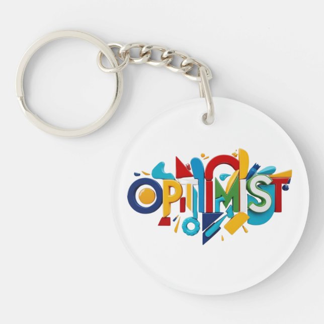 Nyckelrings optimistisk design, Alla hjärtans dag  (Framsidan)