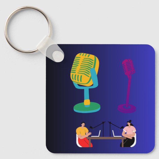 Nyckelrings Podcast Nyckelring (Framsida)
