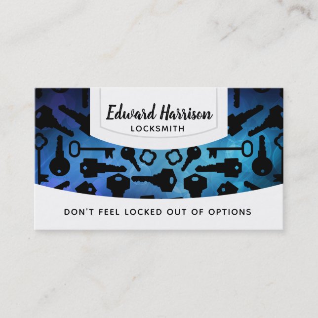 Nyckelvisitkortar Visitkort (Framsida)