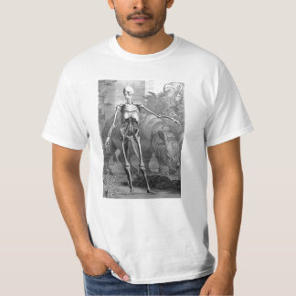 Nyckfull anatomiskjorta t-shirt