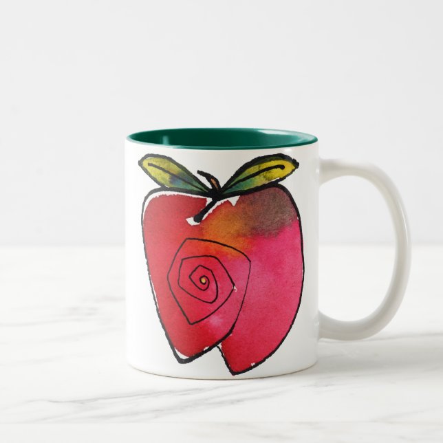 Nyckfull Apple mugg (Höger)