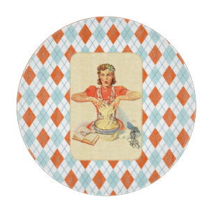 Nyckfull Argyle vintagekock