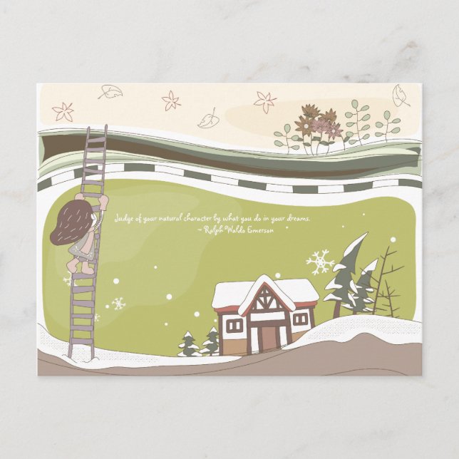 Nyckfull Dreamscape 11 vykort (Framsida)