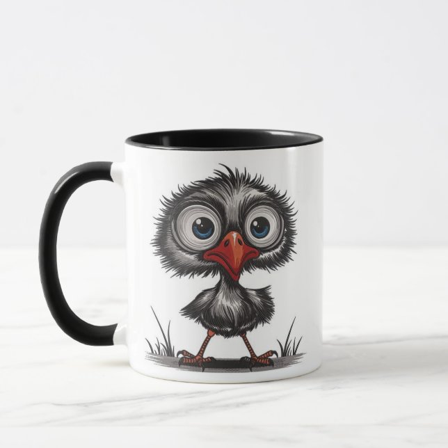 Nyckfull fågel mugg (Vänster)