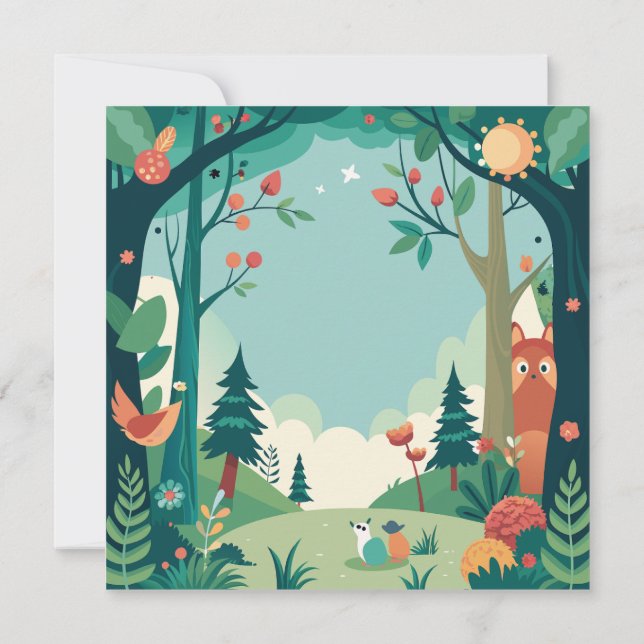 Nyckfull Fest Inbjudningar (Baksida)