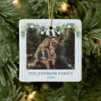 Nyckfull Grandmillenial Blå Band Familjefoto
