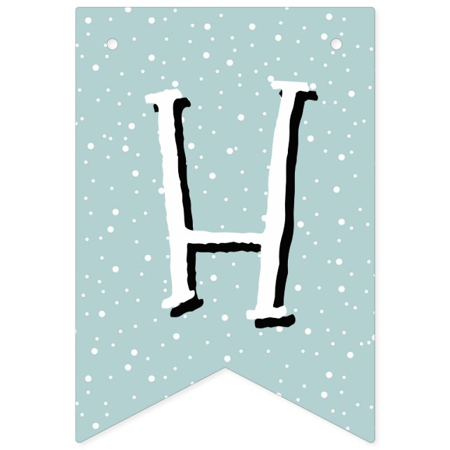 Nyckfull grön grattis på födelsedagen vimplar (Andra flaggan)