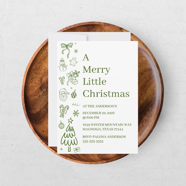 Nyckfull Handritad Klotter Grön (Skapare uppladdad)