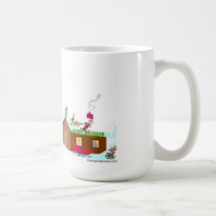 Nyckfull helgdag kaffemugg
