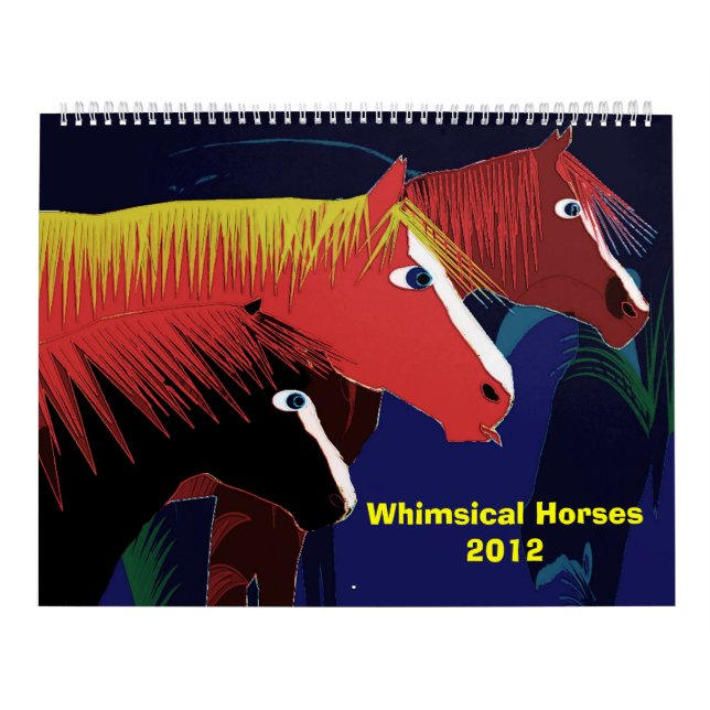Nyckfull Horses2012 Kalender (Omslag)