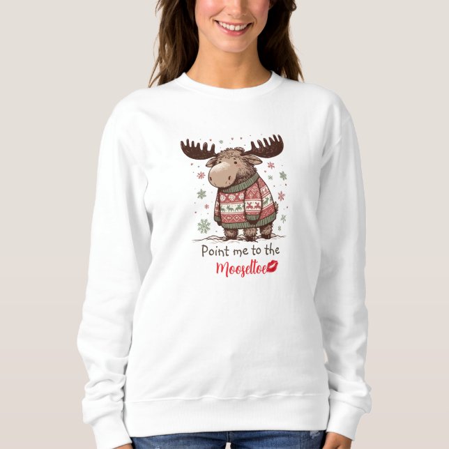 Nyckfull julälg t shirt (Framsida)