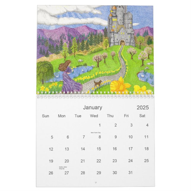 Nyckfull kalender (Jan 2025)