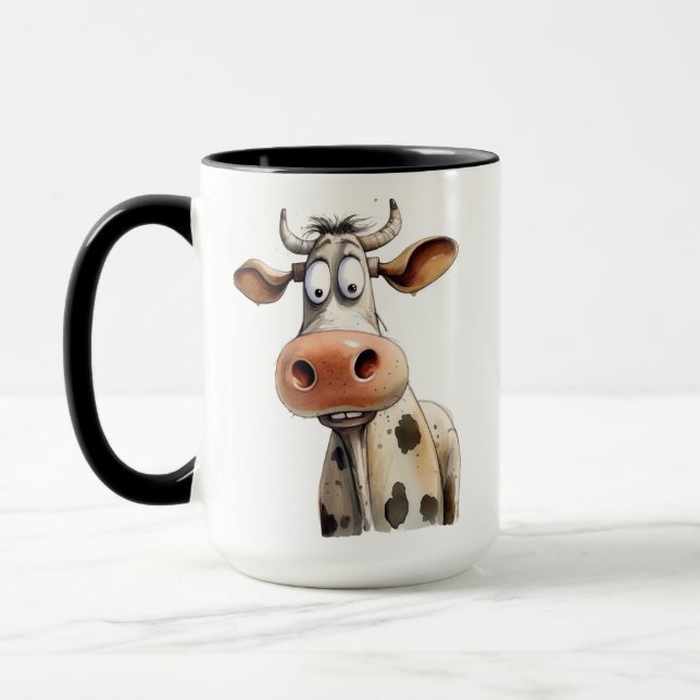 Nyckfull ko mugg (Vänster)