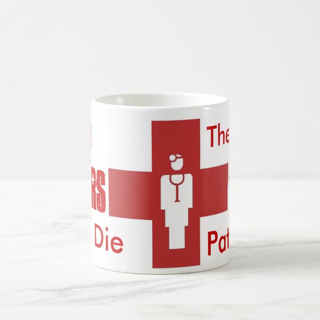 Nyckfull medicinsk doktormugg kaffemugg (Center)