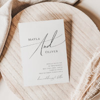 Nyckfull minimalistisk handskriven avslappnad bröl