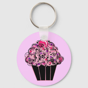 Nyckfull muffin nyckelring