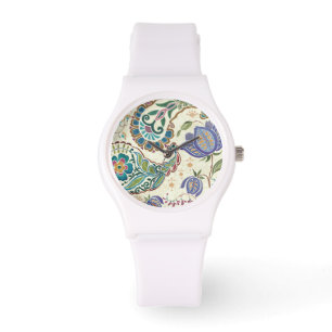 Nyckfull påfågel armbandsur